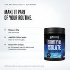 Warrior Clear Whey Protein Isolate – 22g Protein – 375g, Blue Raspberry: when to take