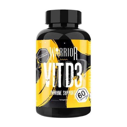Warrior Vitamin D3 Supplement 5000IU 60 Tabs
