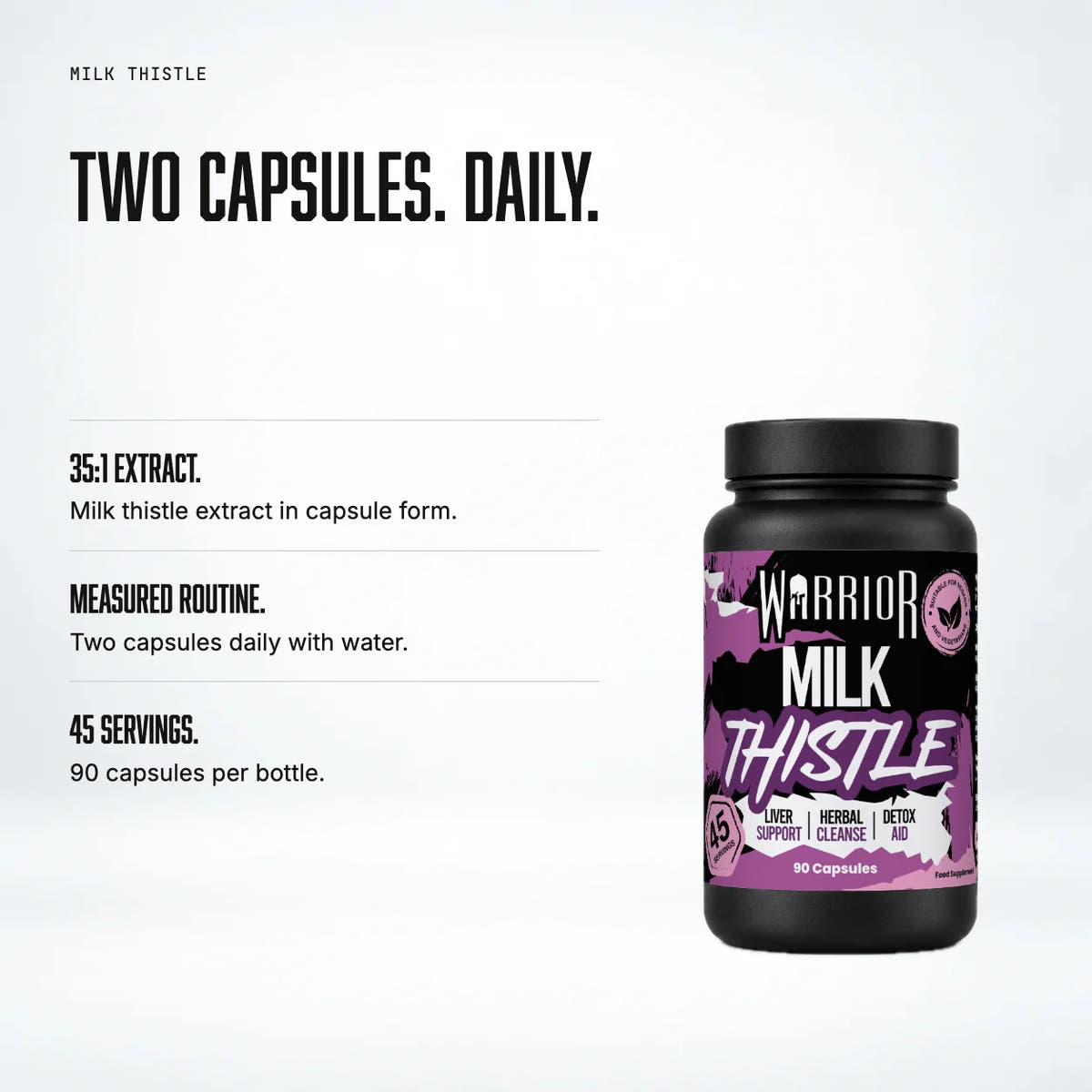 Warrior Milk Thistle: benefits