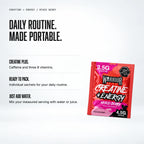 Warrior Creatine Plus Energy – 15 Sachet Pack (30 Servings), Mixed Berry: benefits