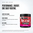 Warrior Creatine Plus Energy, Mixed Berry: benefits