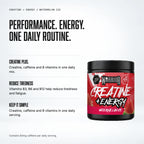 Warrior Creatine Plus Energy, Watermelon Ice: benefits