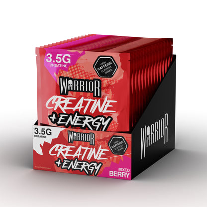 Warrior Creatine Plus Energy – Sachet Pack