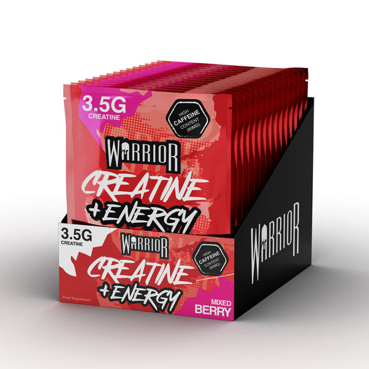 Warrior Creatine Plus Energy – Sachet Pack