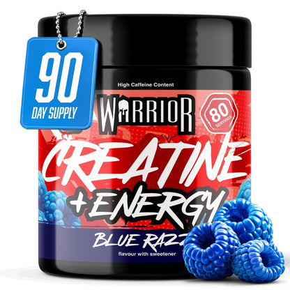 Warrior Creatine Plus Energy - 80 Servings