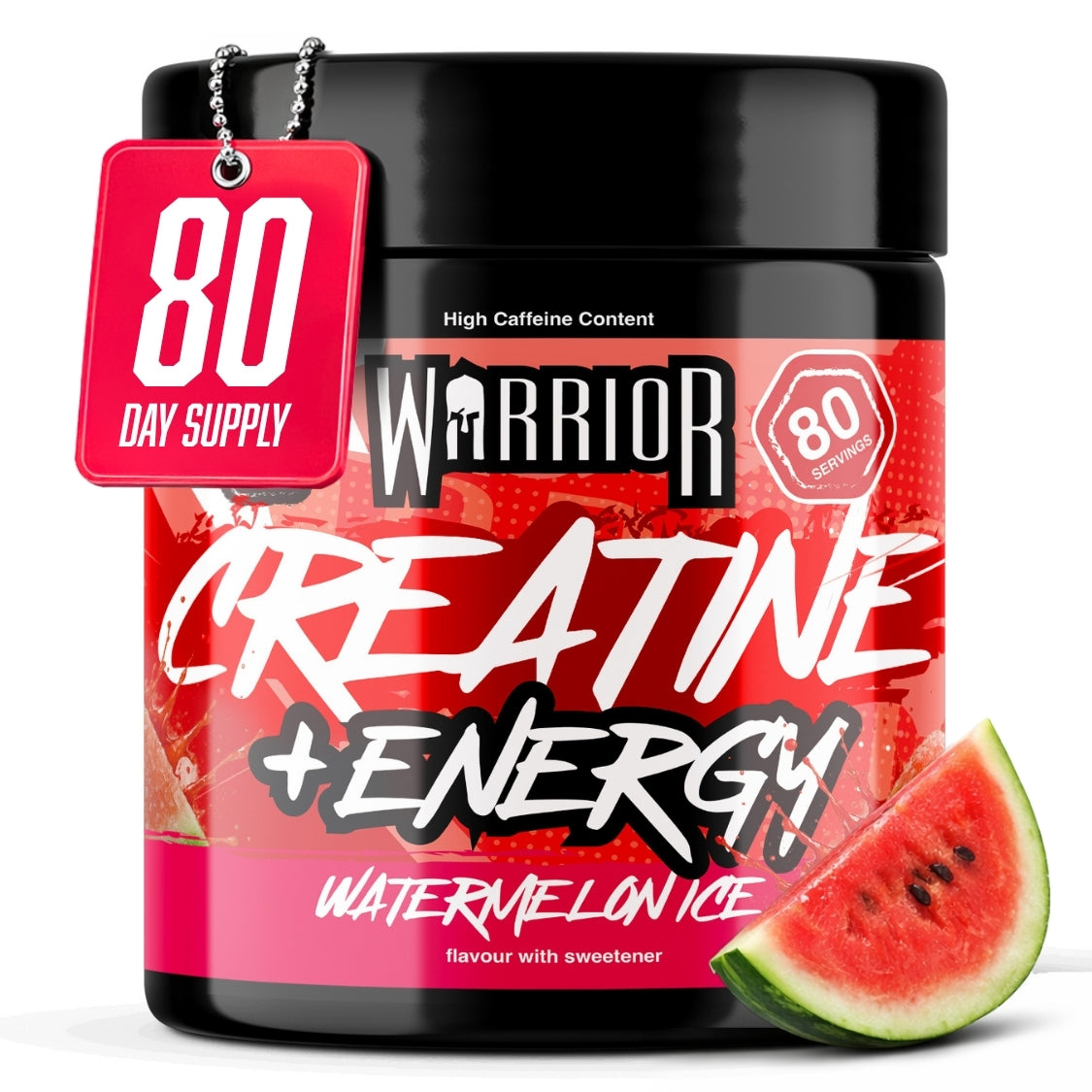 Warrior Creatine Plus Energy - 80 Servings