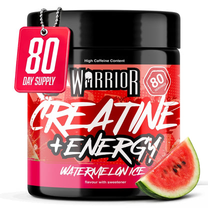 Warrior Creatine Plus Energy - 80 Servings