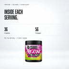 Warrior Creatine Plus Collagen, Citrus Blast: macro callout