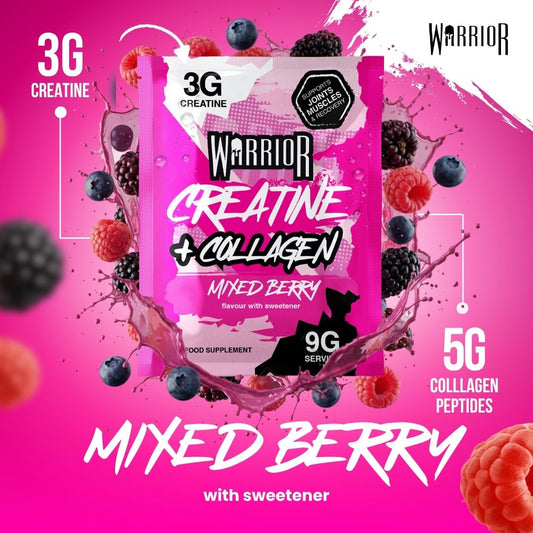 Warrior Creatine Plus Collagen – Sachet Pack