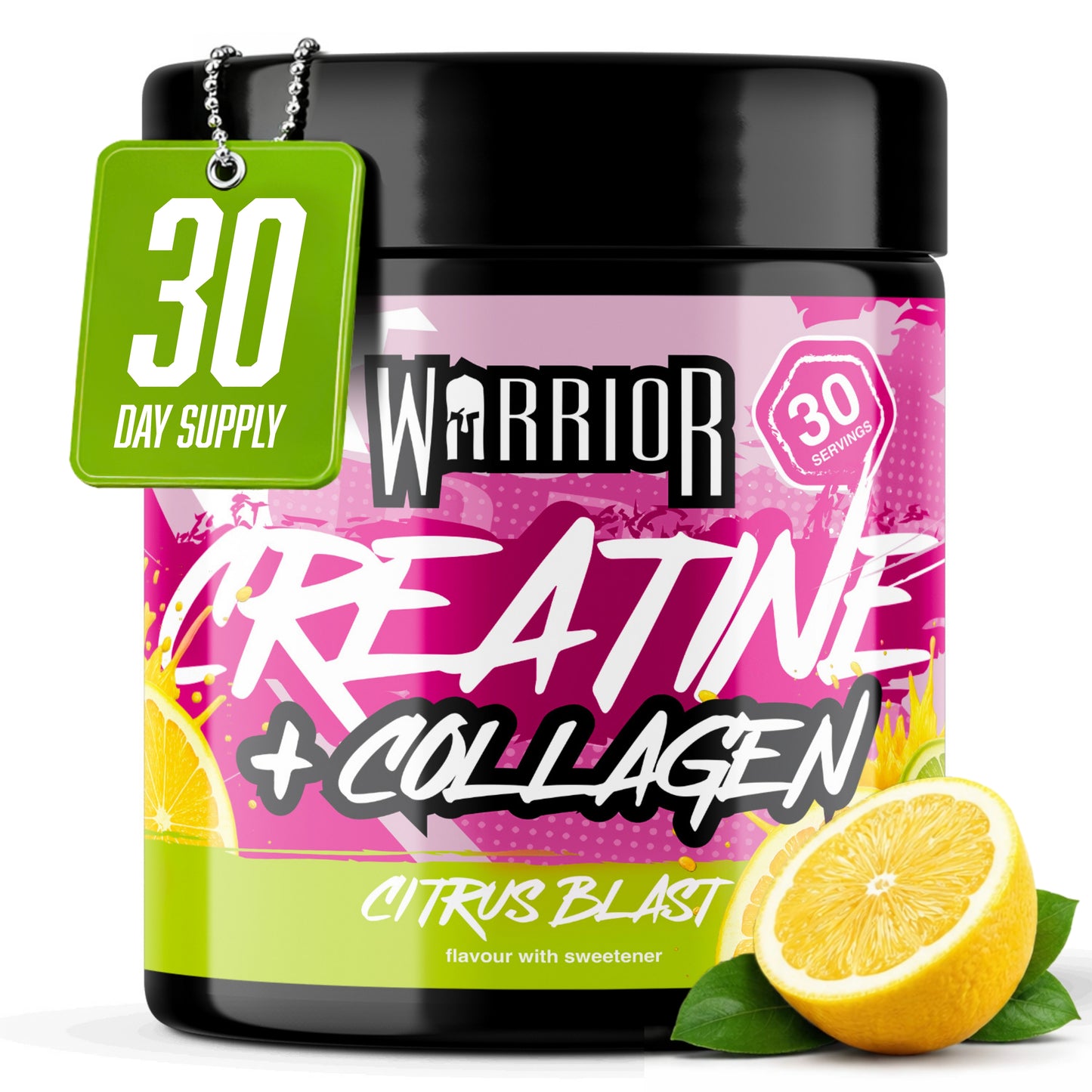Warrior Creatine Plus Collagen - 30 Servings