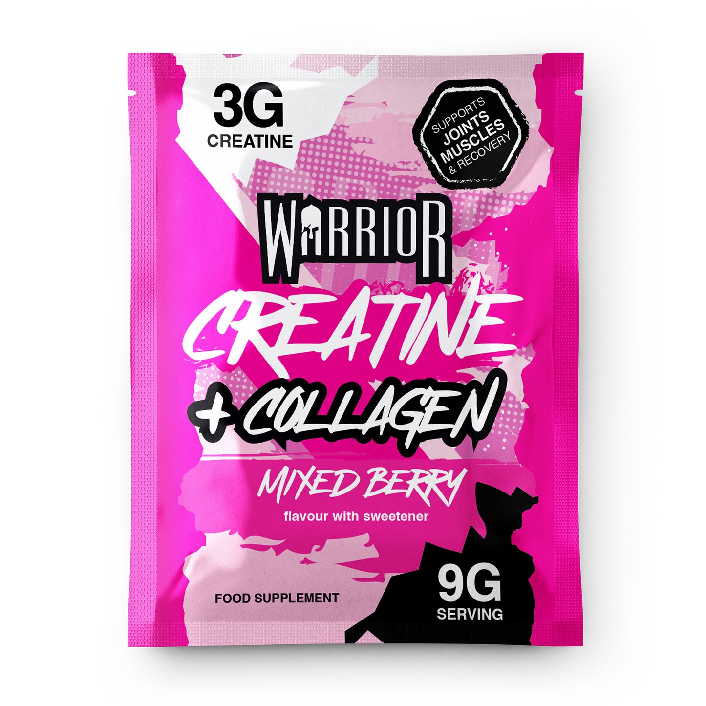 Warrior Creatine Plus Collagen – Sachet Pack