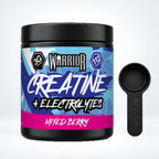 Warrior Creatine Plus Electrolytes, Mixed Berry: pack shot