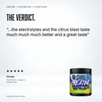 Warrior Creatine Plus Electrolytes, Citrus Blast: customer review