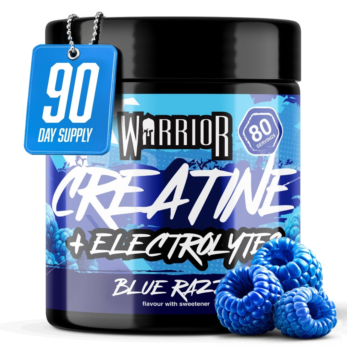 Warrior Creatine Plus Electrolytes - 80 Servings