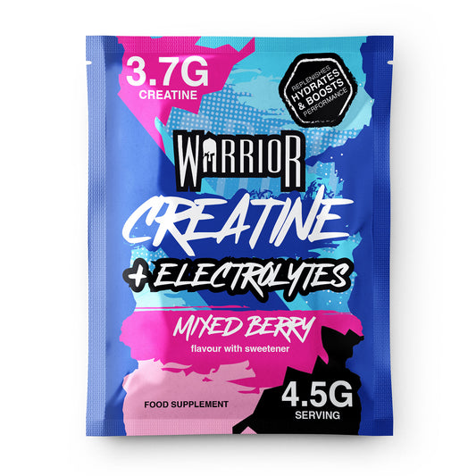 Warrior Creatine Plus Electrolytes – Sachet Pack