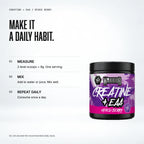 Warrior Creatine Plus EAA, Mixed Berry: when to take