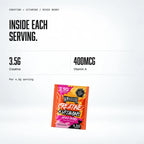 Warrior Creatine Plus Vitamins – 15 Sachet Pack (30 Servings), Mixed Berry: macro callout