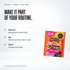 Warrior Creatine Plus Vitamins – 15 Sachet Pack (30 Servings), Mixed Berry: when to take