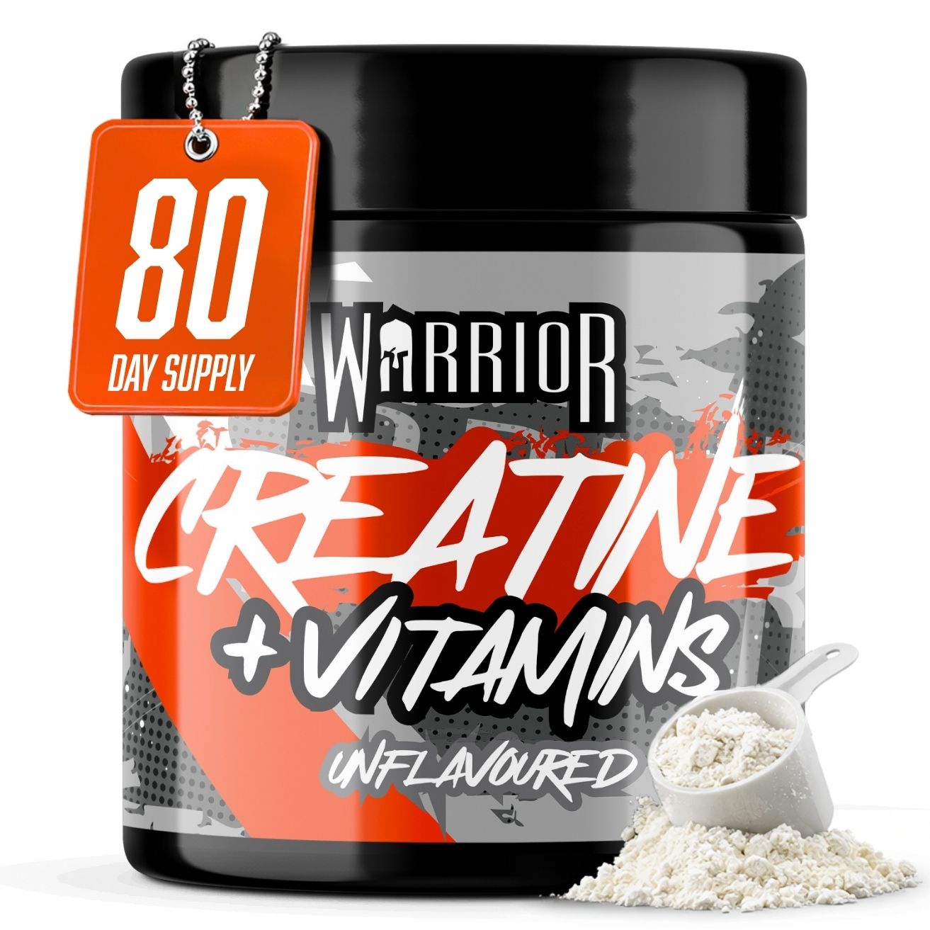 Warrior Creatine Plus Vitamins (Unflavoured)