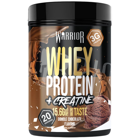 Warrior Whey Protein Plus Creatine | 500g Tubs | 20 Servings