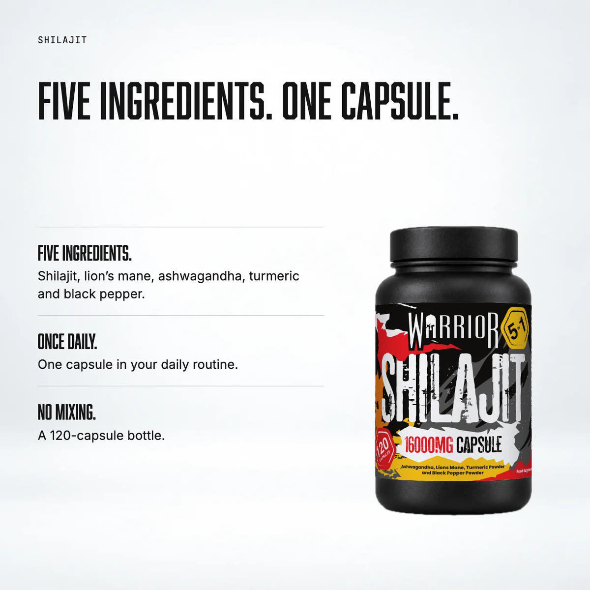 Warrior SHILAJIT: benefits