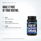 Warrior Magnesium Glycinate 3-in-1 Capsules, 90: when to take