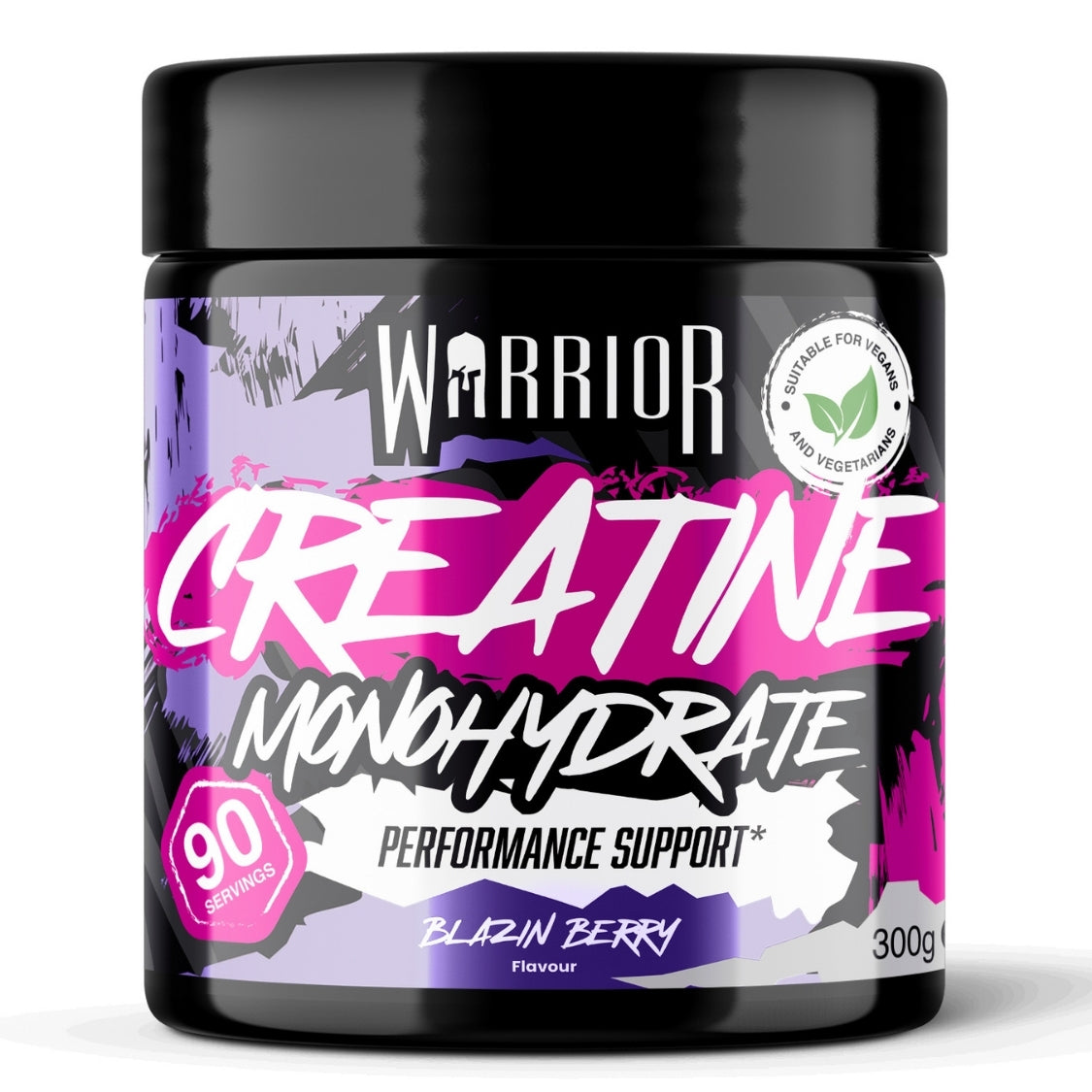 Warrior Creatine Monohydrate Powder - 300g & 500g