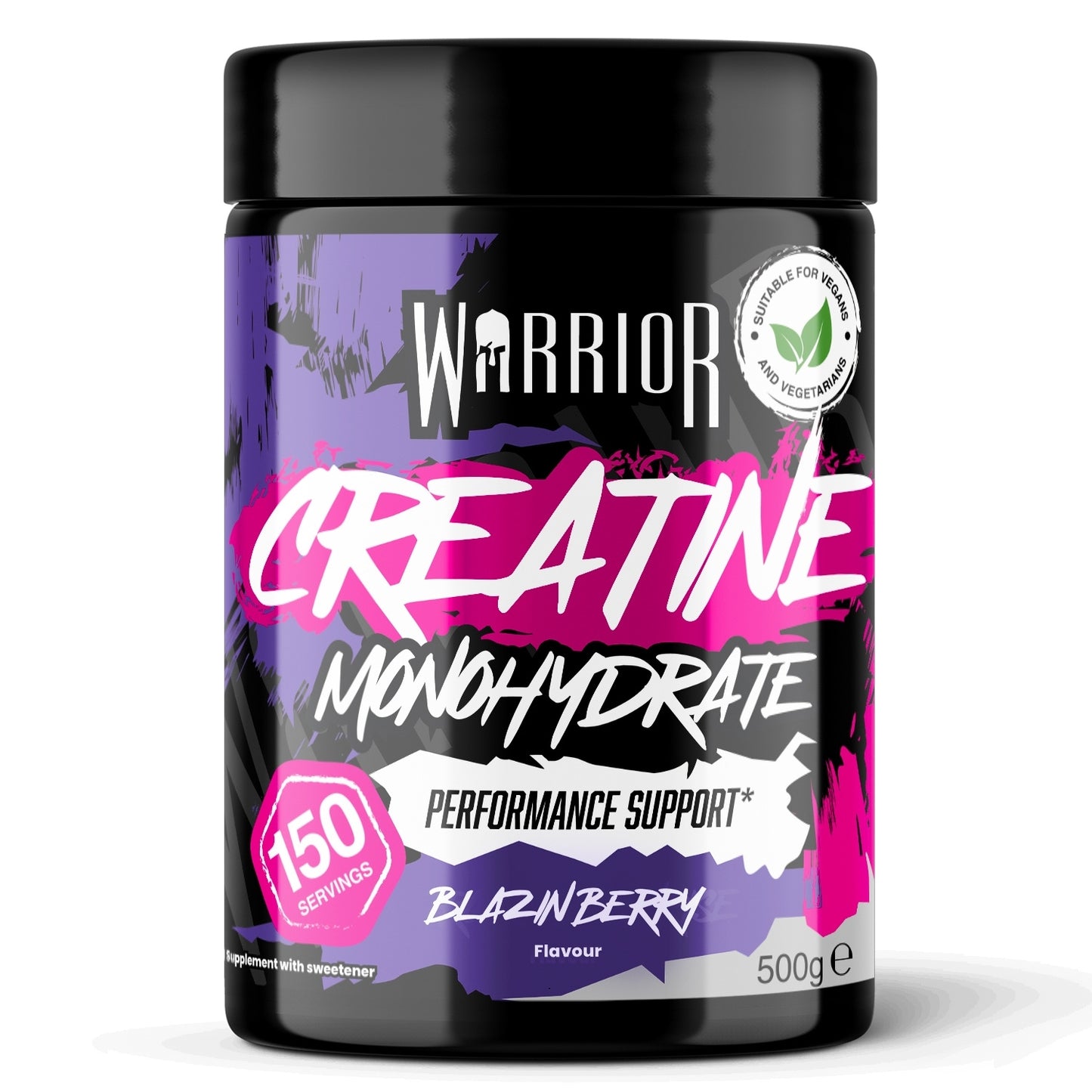 Warrior Creatine Monohydrate Powder - 300g & 500g