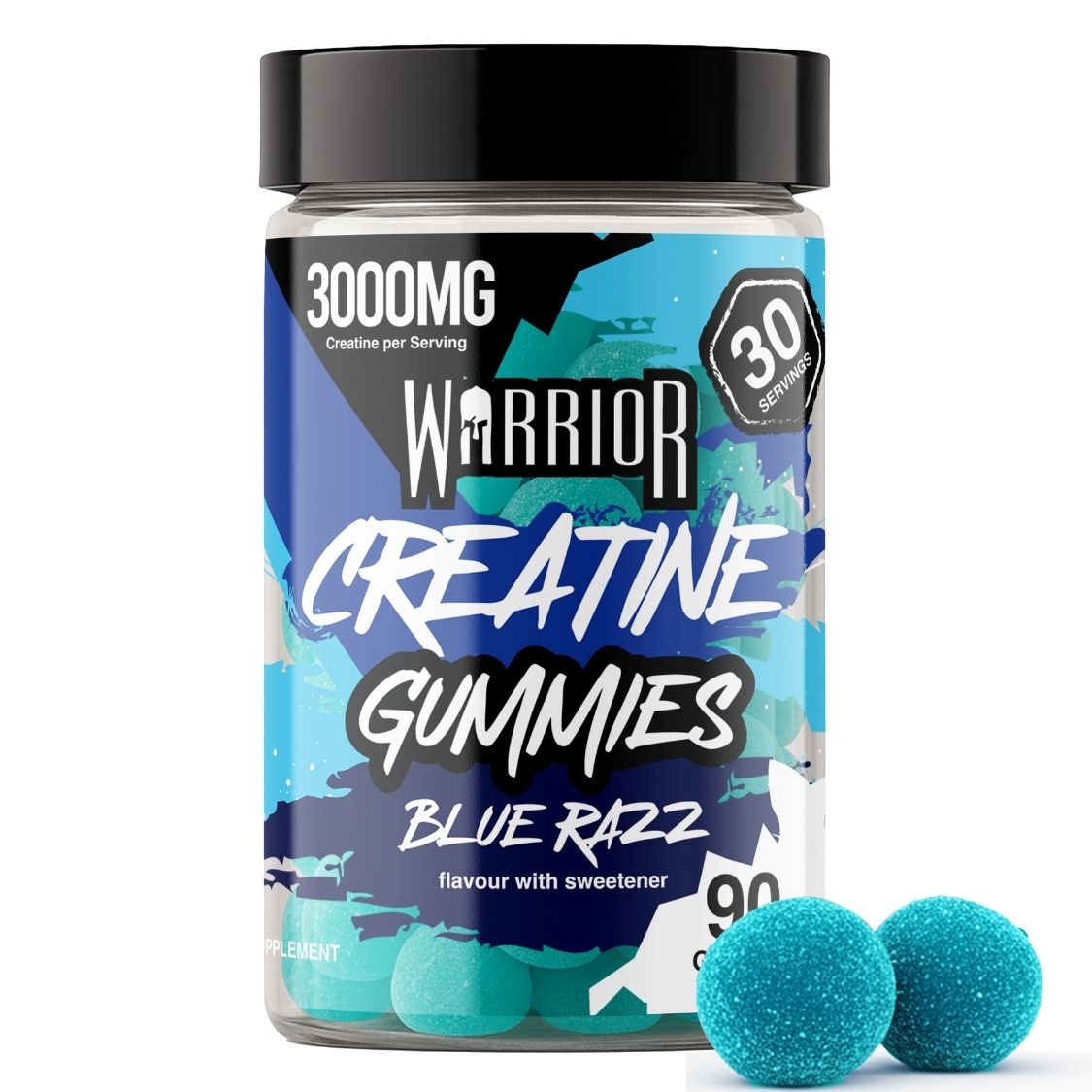 Warrior Creatine Monohydrate Gummies | 90 Gummies | 300mg