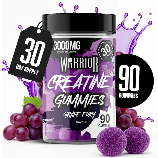 Warrior Creatine Monohydrate Gummies | 90 Gummies | 300mg