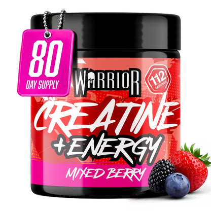 Warrior Creatine Plus Energy - 80 Servings