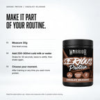 Warrior Serious Protein, Chocolate Milkshake: when to take