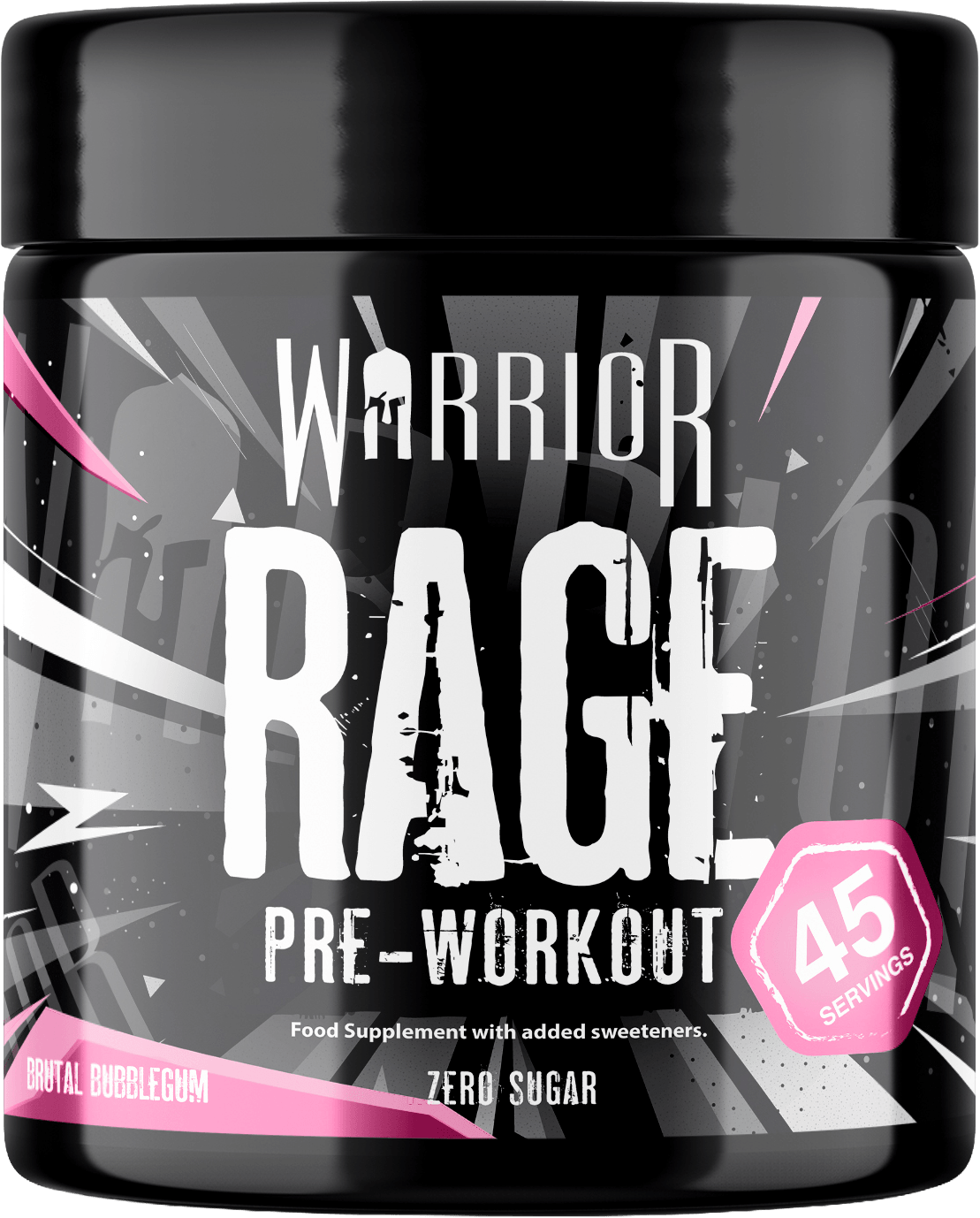 Warrior Rage Pre-Workout Powder - 392g (45 Servings)