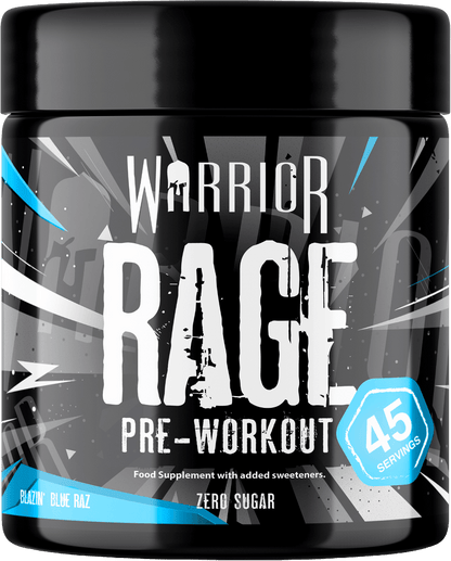 Warrior Rage Pre-Workout Powder - 392g (45 Servings)