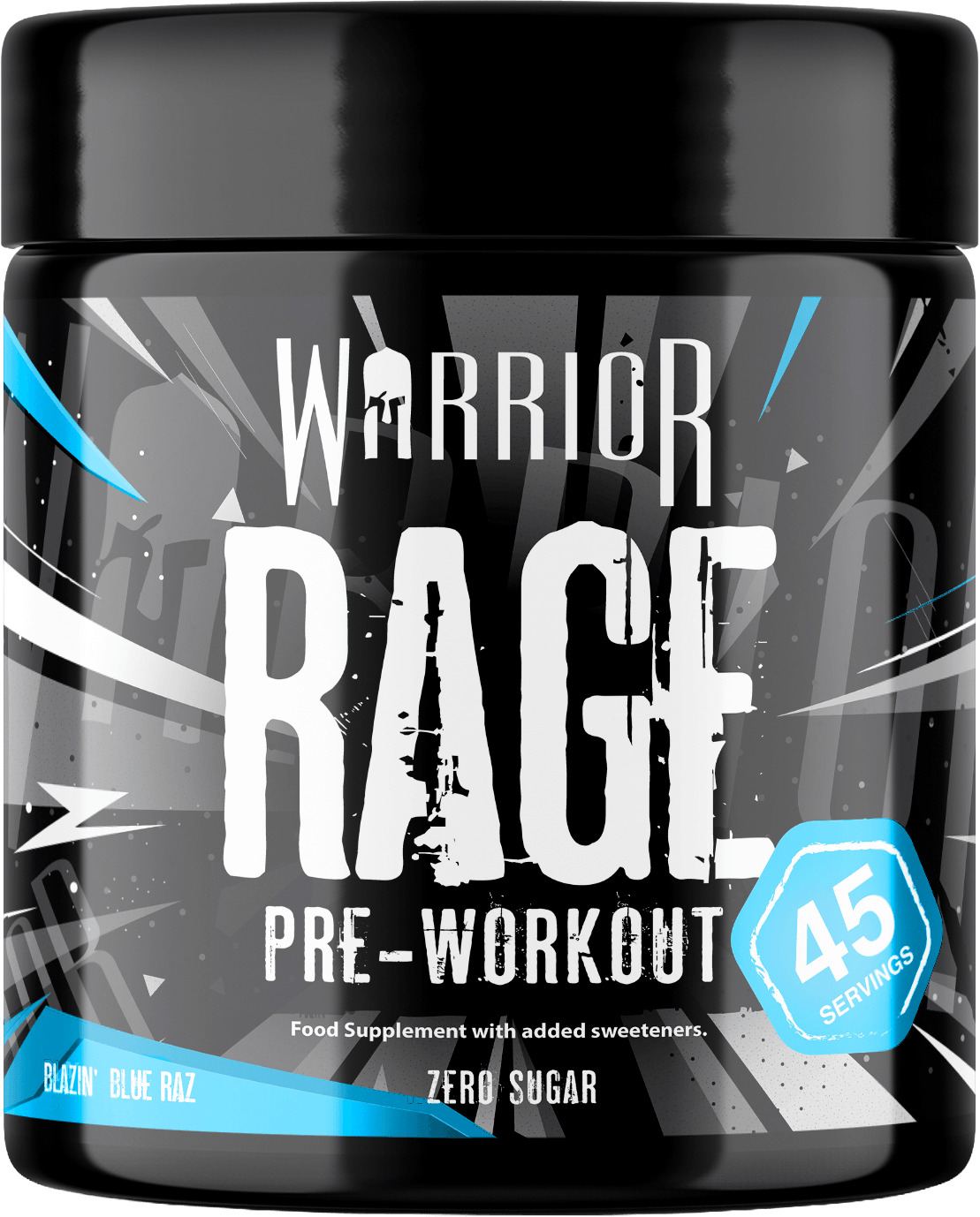 Warrior Rage Pre-Workout Powder - 392g (45 Servings)