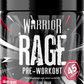 Warrior Rage Pre-Workout Powder - 392g (45 Servings)