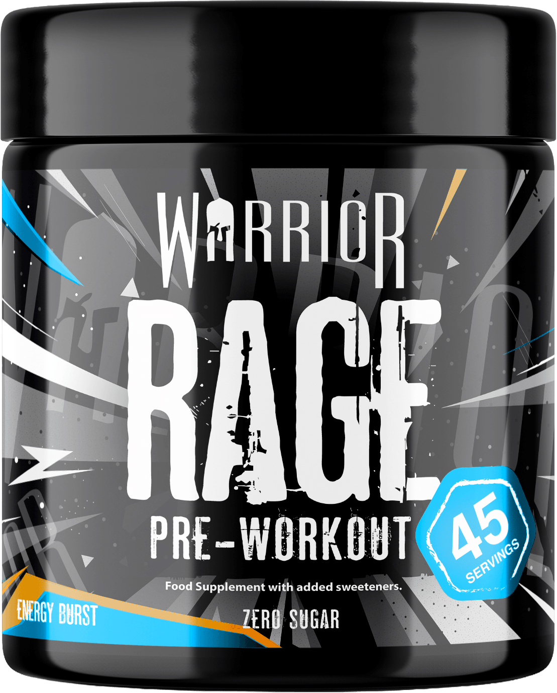Warrior Rage Pre-Workout Powder - 392g (45 Servings)