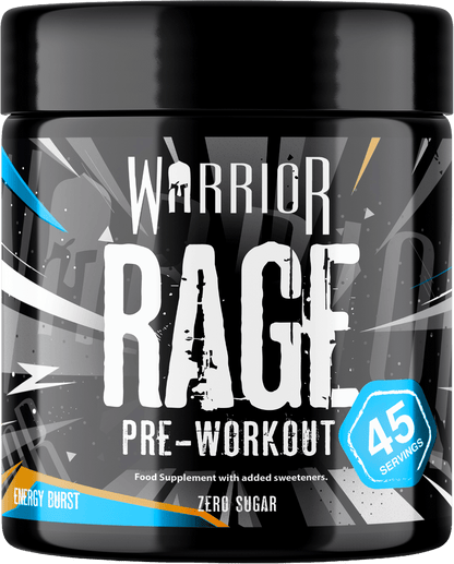 Warrior Rage Pre-Workout Powder - 392g (45 Servings)