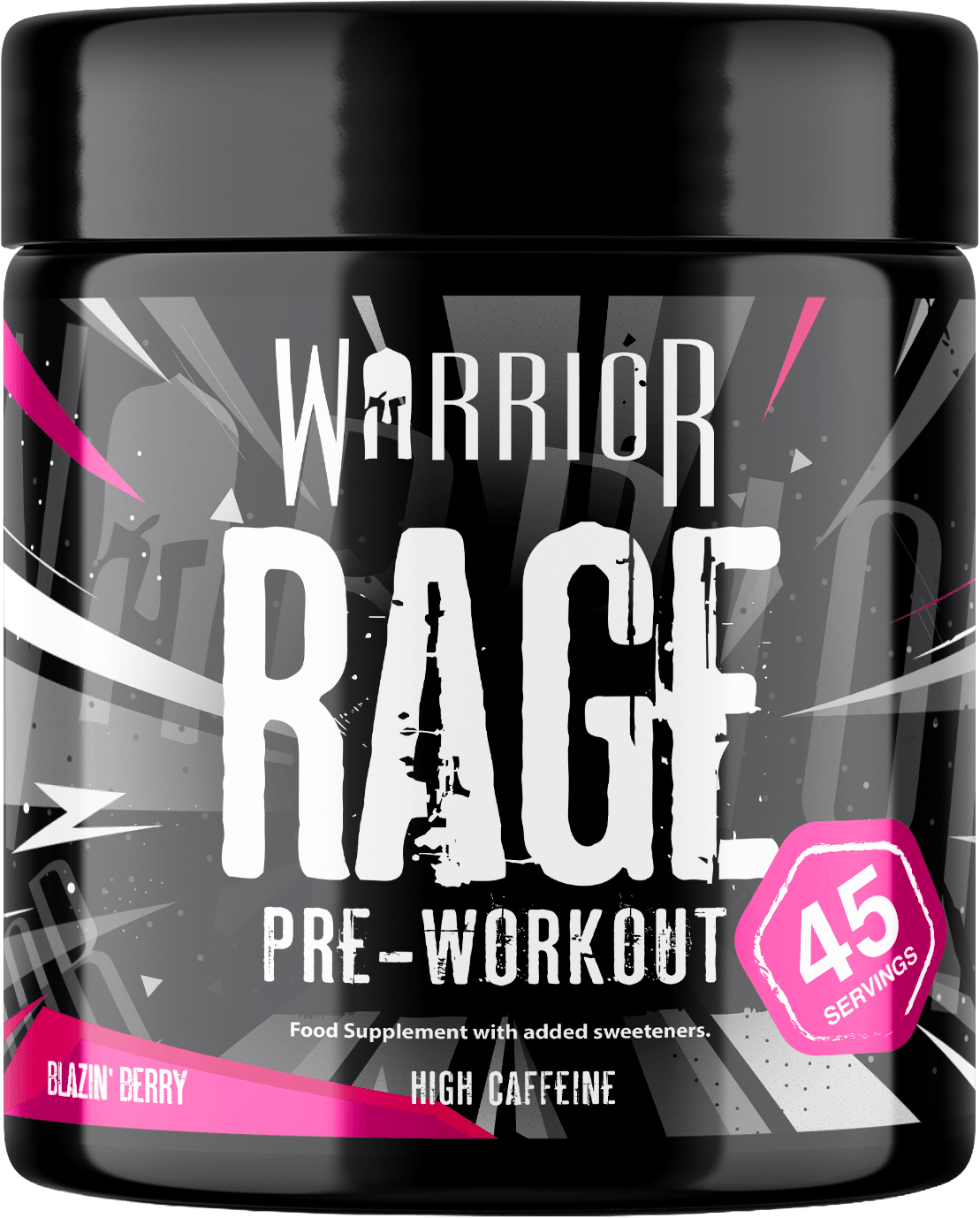 Warrior Rage Pre-Workout Powder - 392g (45 Servings)