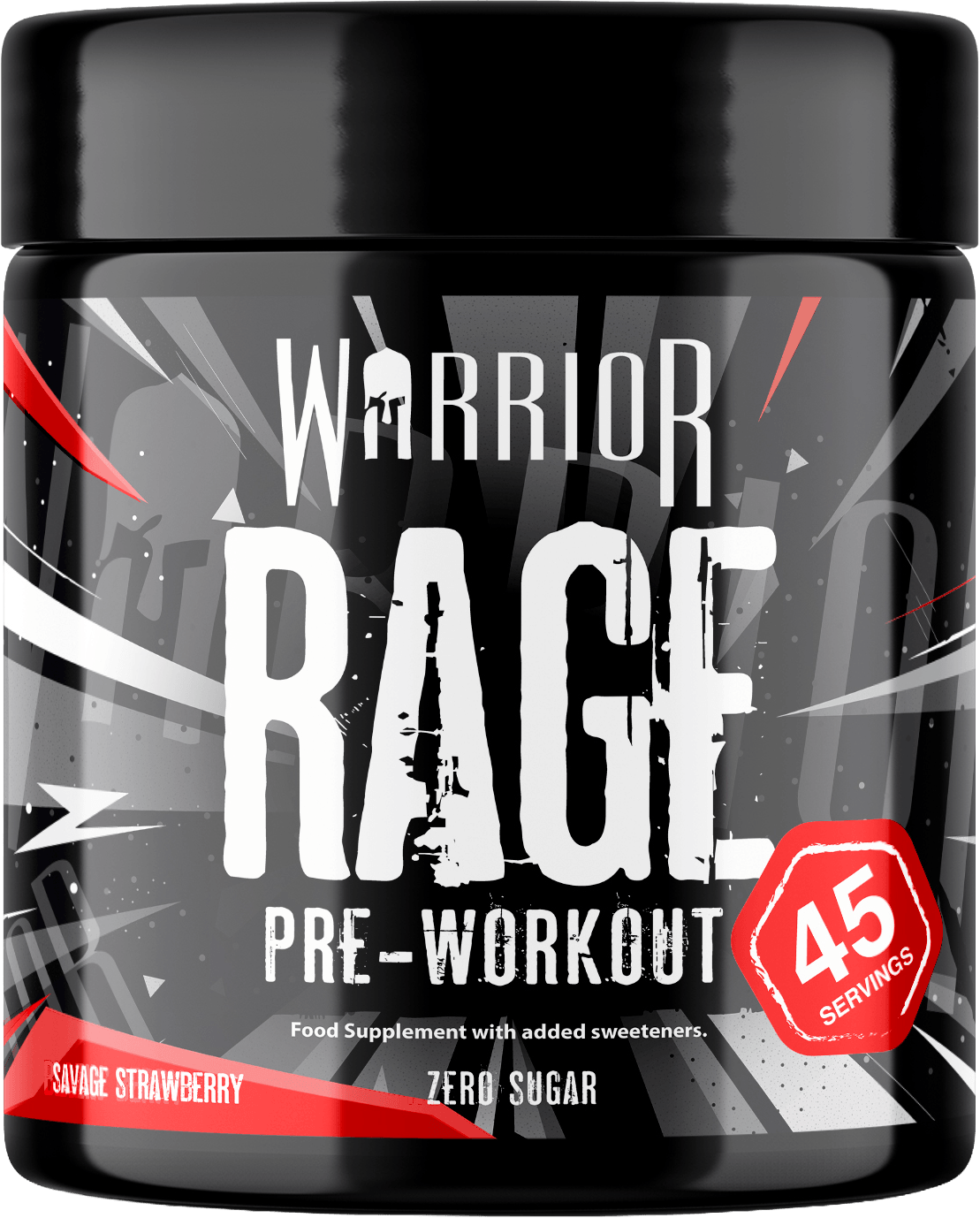 Warrior Rage Pre-Workout Powder - 392g (45 Servings)
