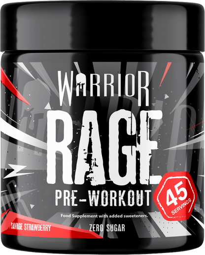 Warrior Rage Pre-Workout Powder - 392g (45 Servings)
