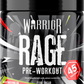 Warrior Rage Pre-Workout Powder - 392g (45 Servings)