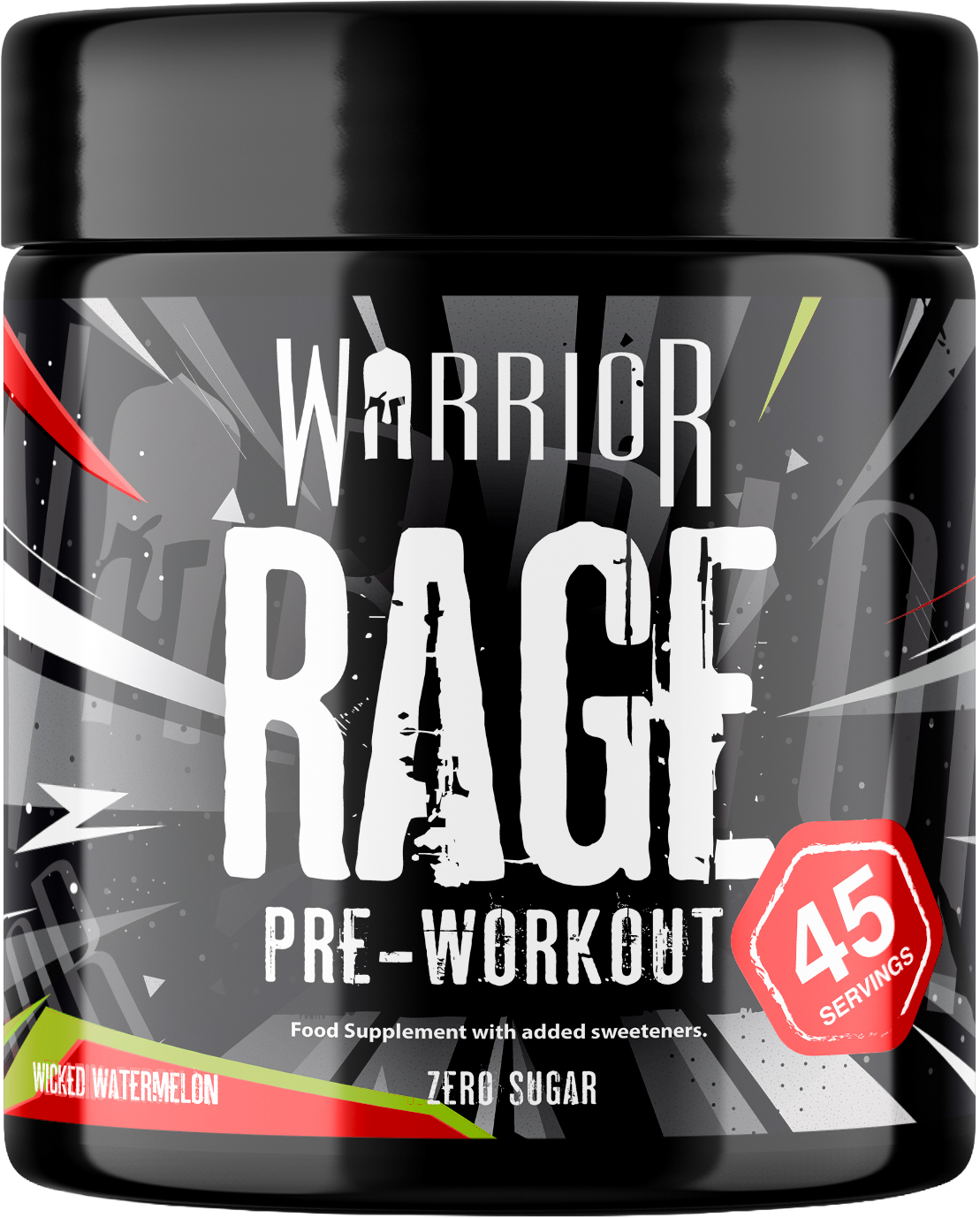 Warrior Rage Pre-Workout Powder - 392g (45 Servings)