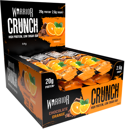 Warrior Crunch Protein Bars 12 x 64g