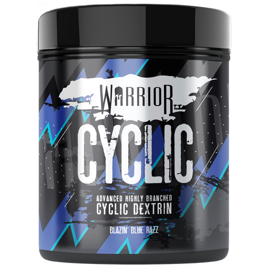 Warrior Cyclic Dextrin Powder - 400g - Blazin' Blue Razz