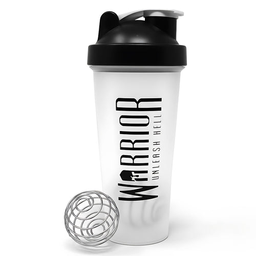 Warrior Shaker 600ml - Premium Leak-Proof Protein Shaker Bottle