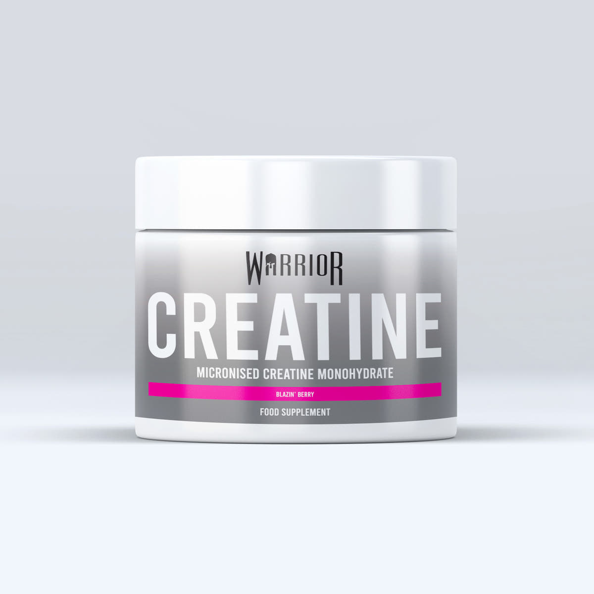 Warrior Creatine Monohydrate Powder - 200g (66 Servings) - Blazin' Berry Flavour
