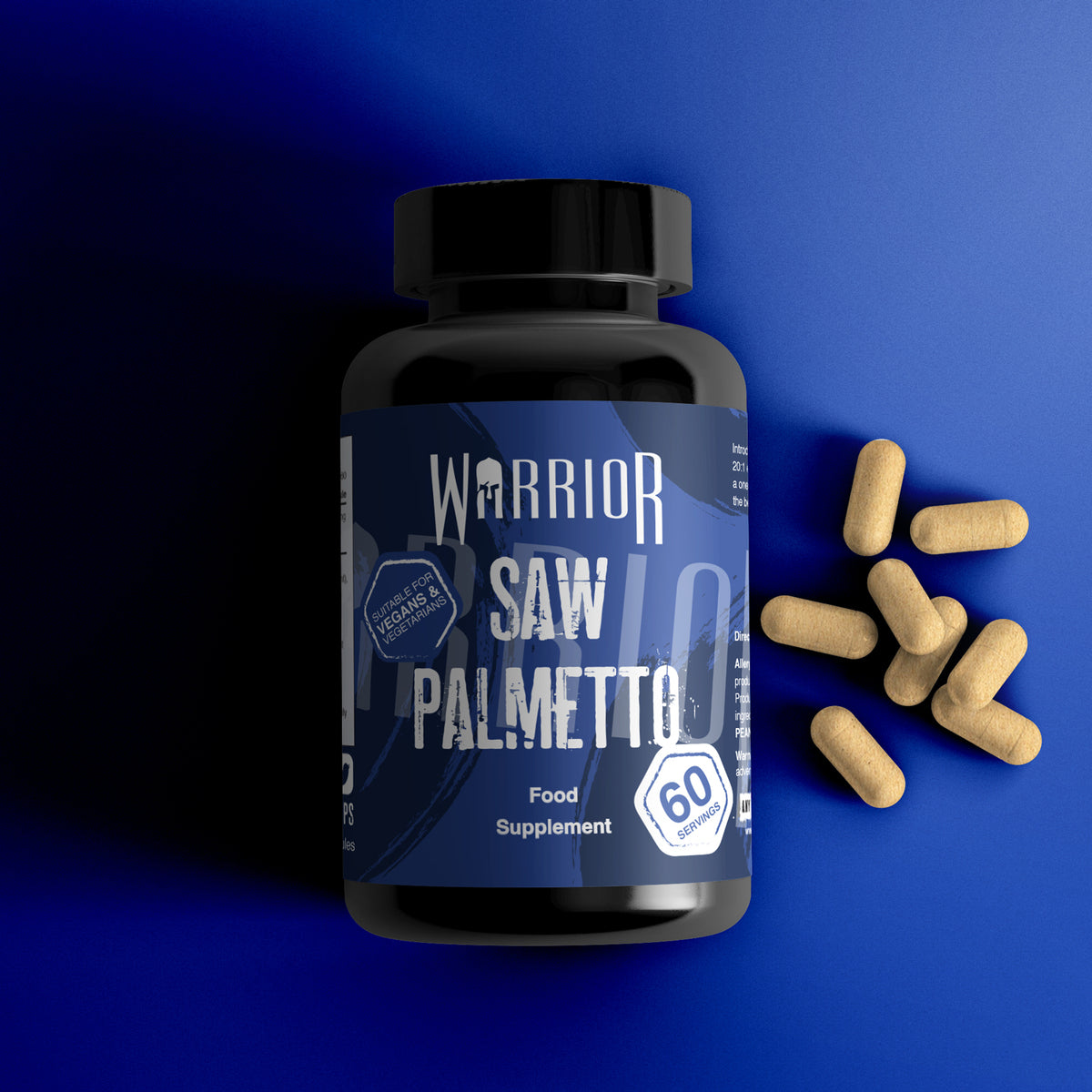 Warrior Saw Palmetto - 60 Caps
