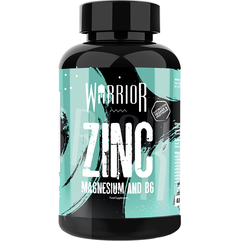 Warrior ZMA - Zinc Magnesium and B6 Supplement