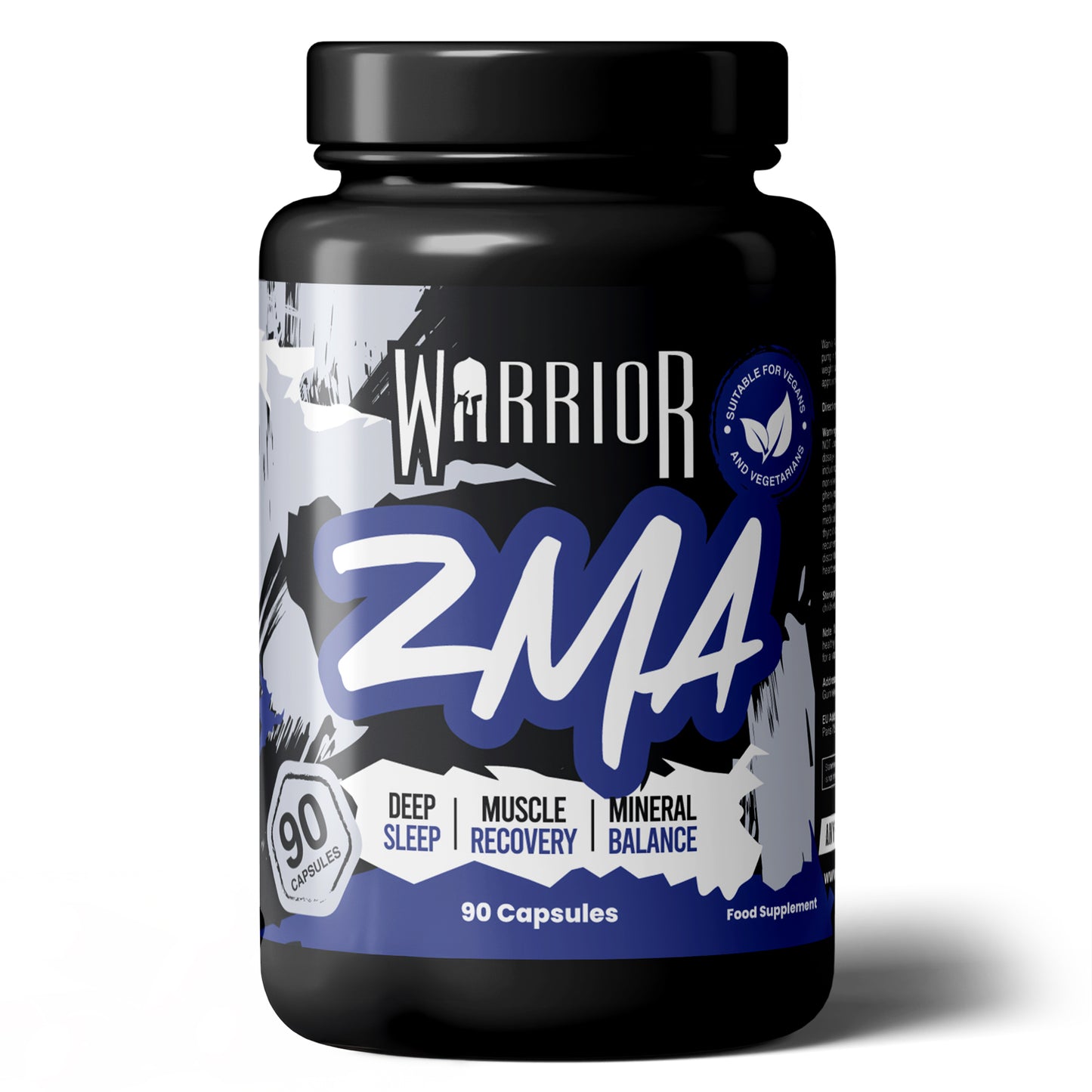 Warrior ZMA Supplement – 90 Capsules